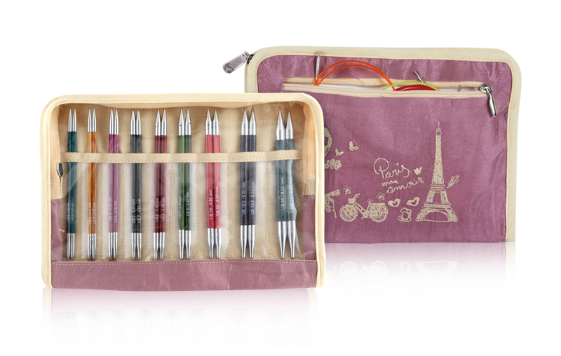 Knitters Pride Royal Paris 16-inch Interchangeable Needle Set at
